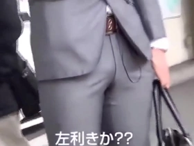 Gay man in a suit, amateur video