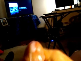 Enjoying solo pleasure with BBC
