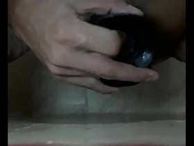 My new dildo is too much for my ass!