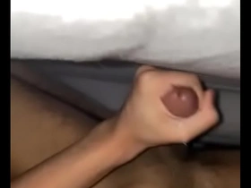 Gay solo masturbation with an Asian boy