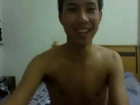 Thai webcam cum session with solo player