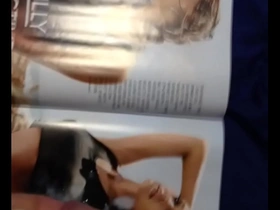 Solo boys tribute to Jessica Alba with Japanese girlfriend’s panties and cum